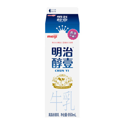 明治 醇壹牛乳 950ml/盒