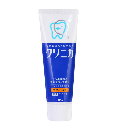 日本 狮王LION CLINICA酵素洁净立式牙膏清新