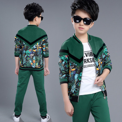 小猪彼特男童春装套装2017春秋新款童装5中大