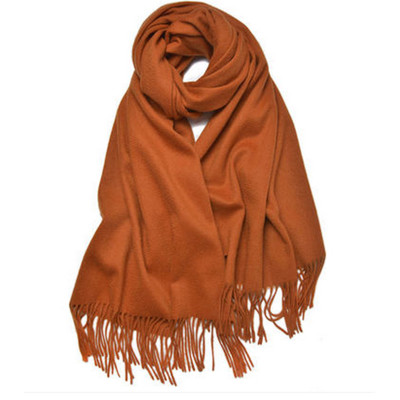 最新纯羊绒围巾女秋冬保暖空调披肩价格 同款