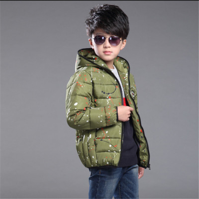sexemara4男童棉衣外套5中大童加厚冬装6男孩