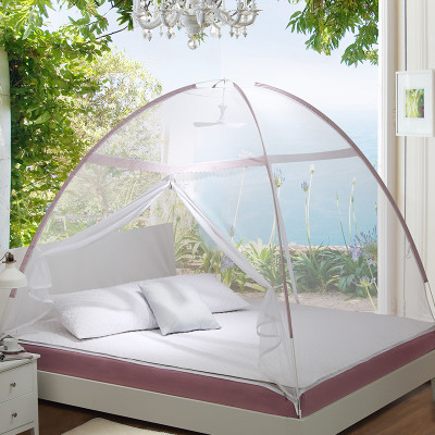 南极人 蒙古包蚊帐免安装支架学生单双人蚊帐