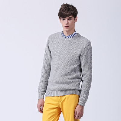 xinbuzou 2016秋冬装新品男式毛衣欧美风修身