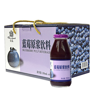 圆蓝\/REVELAND 255ml×6瓶蓝莓原浆 饮品 9