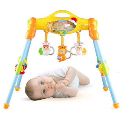 优乐恩迪宝熊婴儿健身架安抚玩具0-1岁早教益