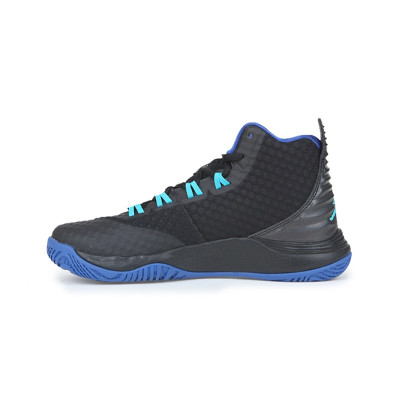 美国 Nike耐克 运动篮球鞋 黑色+海军蓝色 女子