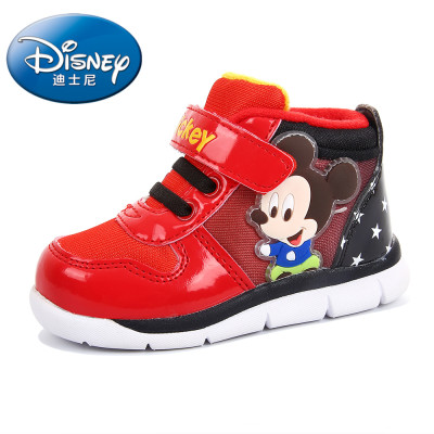 童宝宝鞋迪士尼童鞋冬儿童鞋小童学步鞋男童鞋