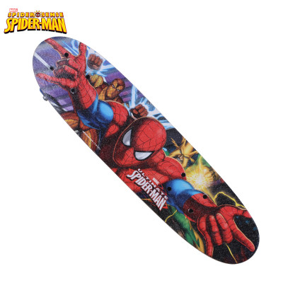DISNEY迪斯尼蜘蛛侠儿童滑板初学代步单翘板