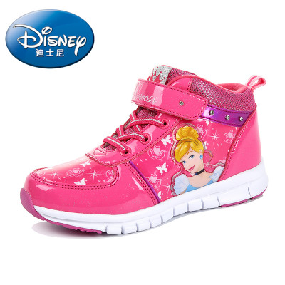 迪士尼 高帮儿童保暖鞋迪士尼童鞋2015冬男童