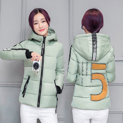 优维施 2016冬季韩版羽绒棉服女短款修身大码