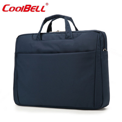 coolbell单肩手提电脑包15.6寸17.3寸笔记本包