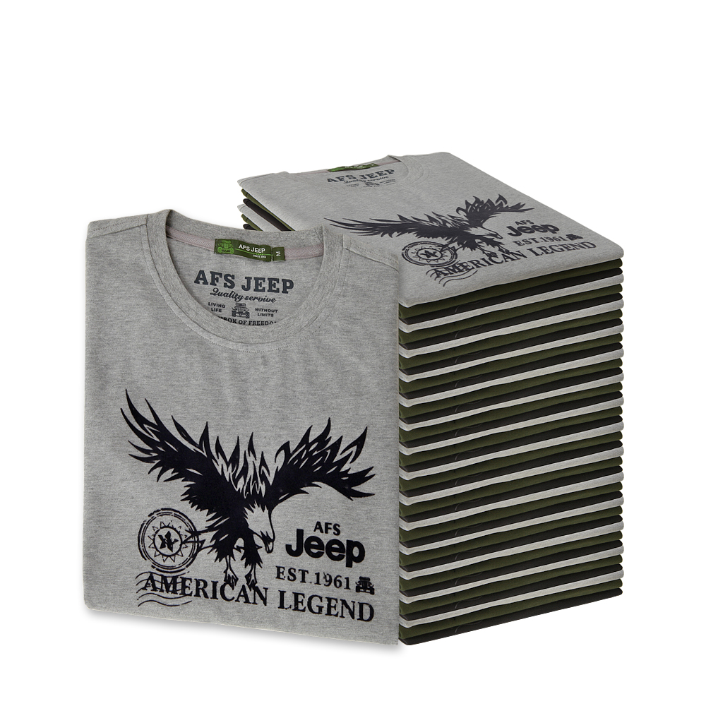 卡哲仕 休闲时尚长T桖ZDJP802 军绿色 L