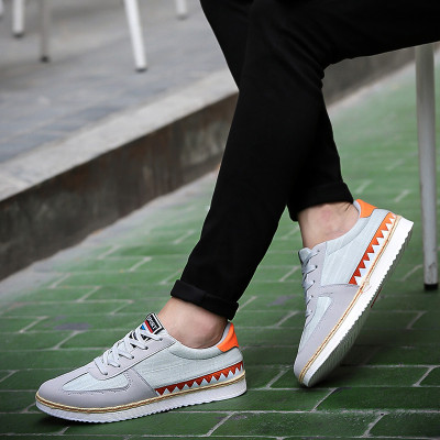 昆仑豹 草编透气松糕鞋男鞋时尚简约板鞋男士