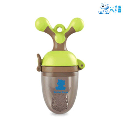 小白熊 食物咬咬训练器婴儿辅食袋营养工具09