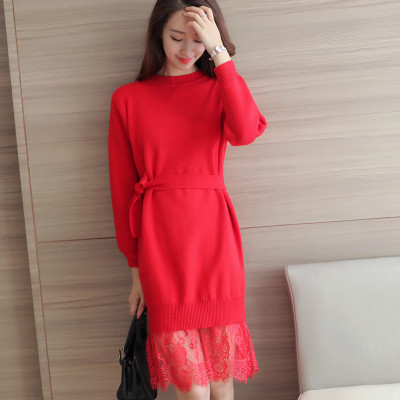 西原美2016年春秋新款时尚简约毛衣女秋冬装