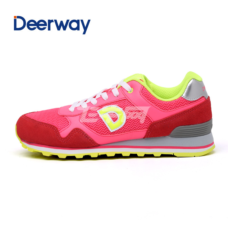 deerway/德尔惠 女运动鞋2016夏季新款复古跑步鞋休闲鞋慢跑 t72
