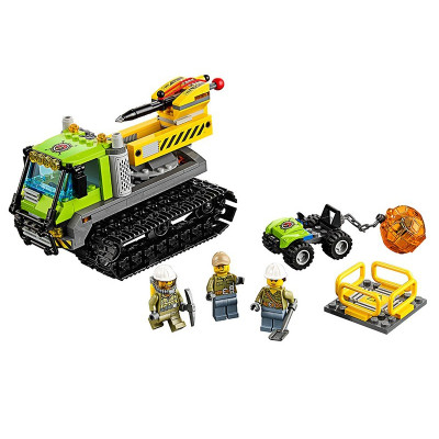 乐高LEGO系列60122火山探险履带式潜孔钻车