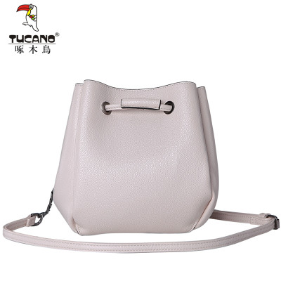 款口红徽章五角星迷你流苏水桶包女包小挎包单