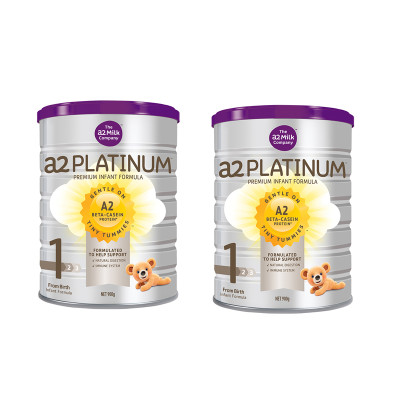 澳大利亚 A2 婴幼儿配方牛奶粉1段 900g*2罐装