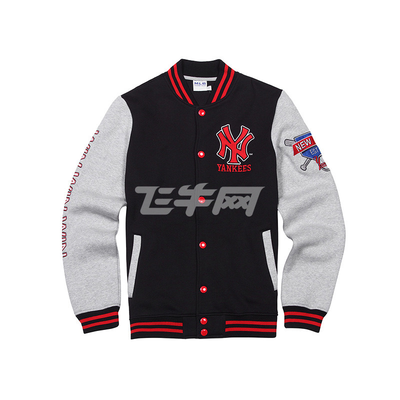 美职棒mlb男式立领休闲运动服棒球服卫衣al124