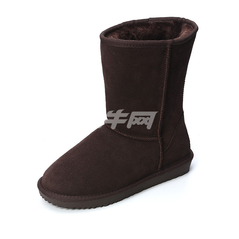 蜜娅莉miyayami雪地靴冬季女款牛绒经典中筒雪地靴保暖舒适中筒靴雪地