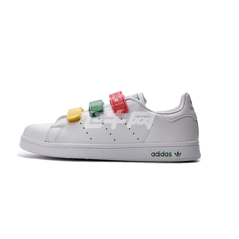 adidas stan smith史密斯休闲鞋运动鞋男女鞋魔术贴板鞋s75187