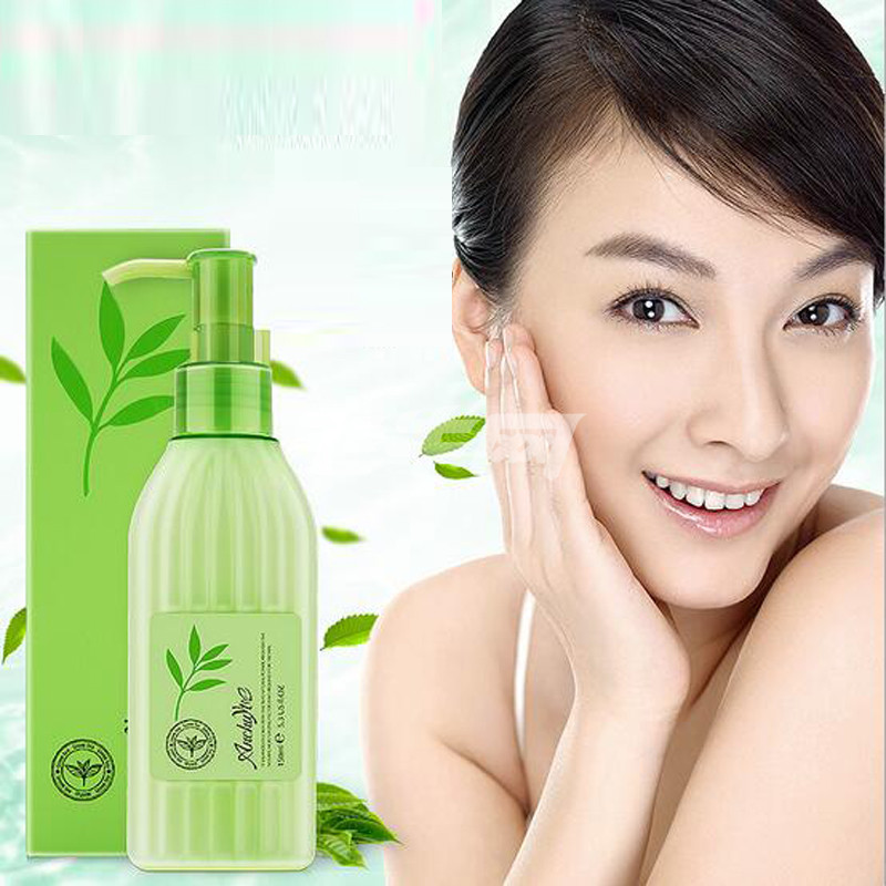 研春堂绿茶净颜清透卸妆乳 150ml 温和洁面深层清洁收缩毛孔面部清洁