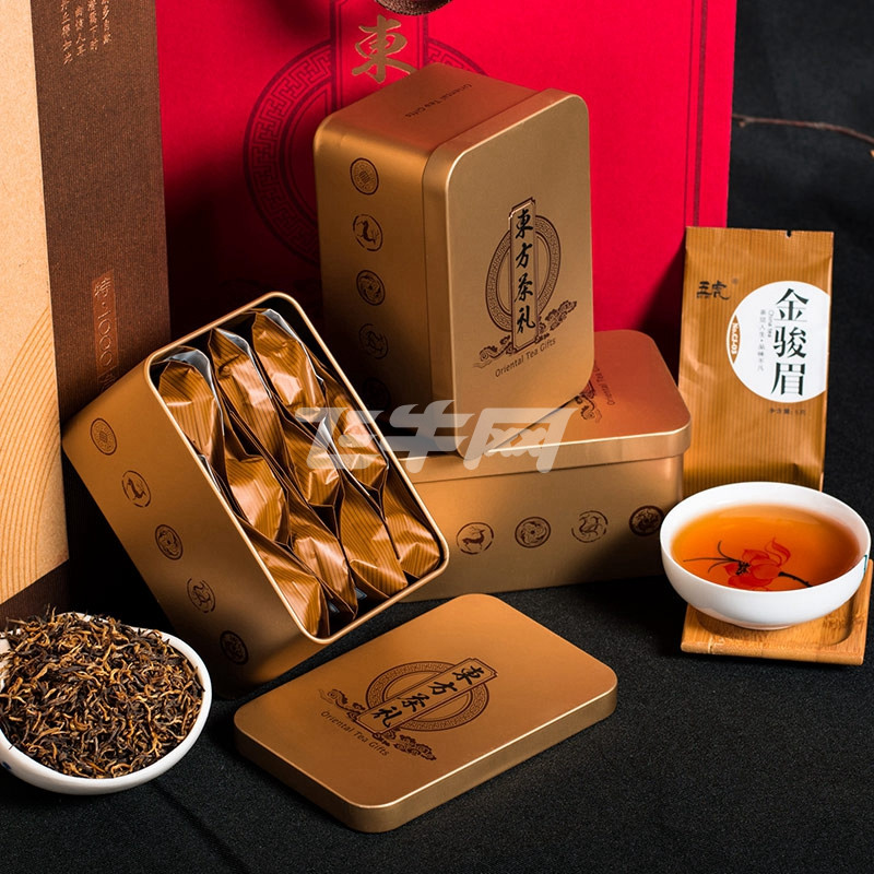 紅茶茶葉禮盒 金駿眉茶葉禮盒裝 味千秋150g【價格,正品,報價】-飛牛