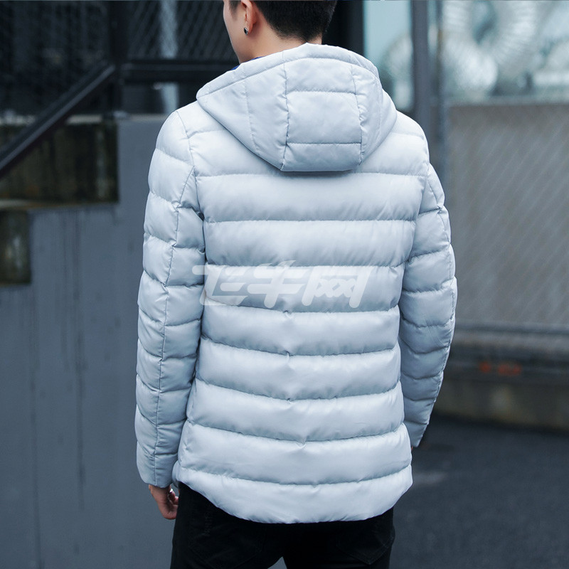 太空棉外套男生连帽中学生冬天外穿袄子帅气有帽子冬日棉衣服dj008