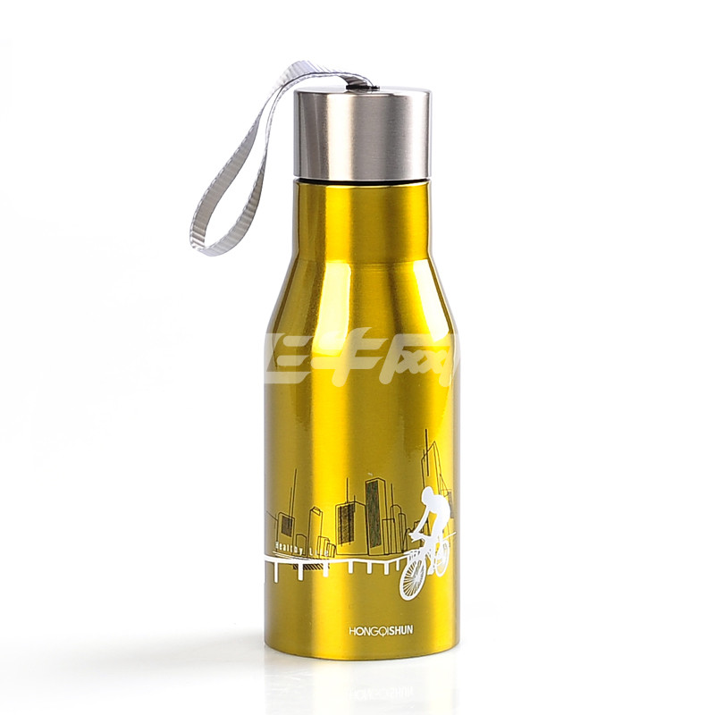 博若莱 不锈钢保温杯男女学生杯子户外商务保温男水杯运动水壶