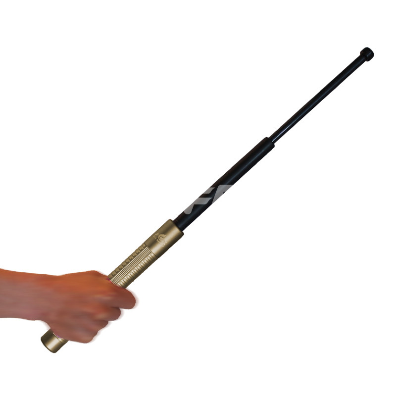 fox狐狸铝塑款甩棍三节伸缩棍警迷防身女士防狼用品22寸